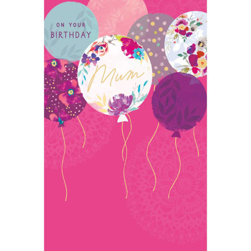 Picture of ON YOUR BIRTHDAY MUM CARD